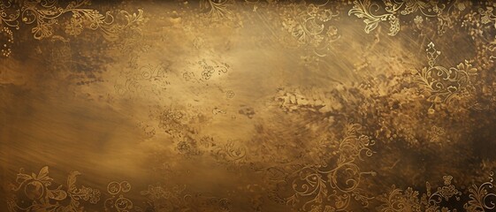 Antique Brass Etching  texture background ,vintage elegance with an antique brass etching texture.
