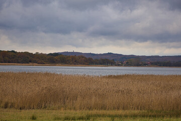 Am Selliner See auf der Insel Rügen, Ostseebad Sellin, Mecklenburg Vorpommern, Deutschland