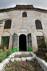 The Dollma Tekke or Hajji Mustafa Baba Tekke, Sufi shrine built in 1780 belonging to the Beqtashi Islamic order. Kruje-Albania-049 - obrazy, fototapety, plakaty