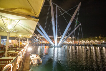 Port of Genoa- Unknown conatsruction in the centre