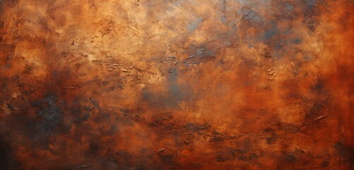 Burnt Sienna oil paint texture background,watercolor grunge texture . - obrazy, fototapety, plakaty