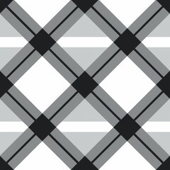 Classic black and white striped seamless pattern with alternating colors for an elegant design