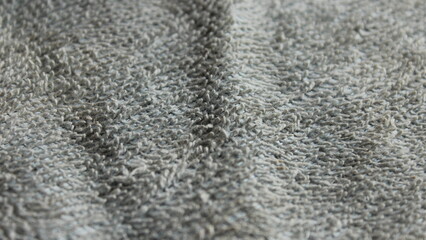 Textured Blue Towel Fur with Uneven Surface