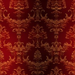 Exquisite and timeless victorian wallpaper textures seamless pattern for design projects