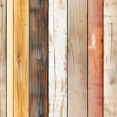 Seamless wood textures pattern for design, crafts, and artistic projects with natural wooden surface