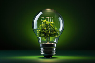Eco green energy design background