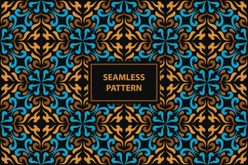 Seamless pattern. modern Arabic design.