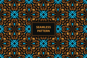 Seamless pattern. modern Arabic design.