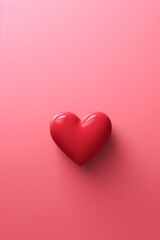 A crisp high-res VALENTINE text wallpaper in a minimalistic style AI generated illustration