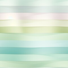 Soothing and contemporary seamless pattern with horizontal pastel stripes and subtle gradient effect