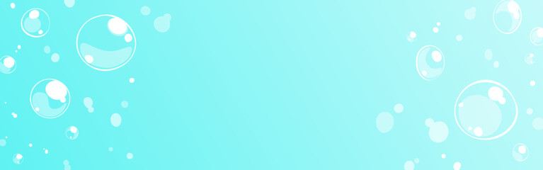 背景イラスト_水中の泡