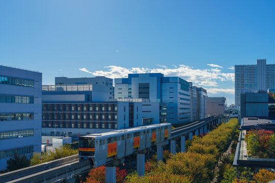 立川市 多摩モノレール 11/18/2023