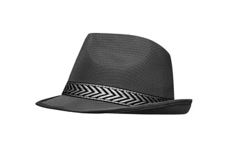 Travel straw hat PNG transparent