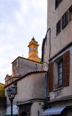 View of Grasse, a town on the French Riviera, known for its long-established perfume industry