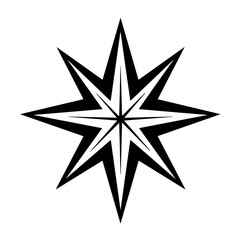 Radiant Starry Night Vector Illustration