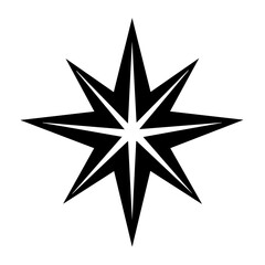 Radiant Starry Night Vector Illustration