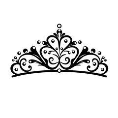 Tiara Crown Vector Illustration © Mateusz