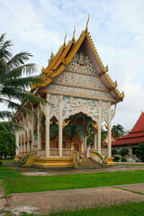 Naklejka premium Wat in Vientiane