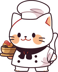 cat chef character