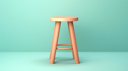 Pastel bar stool