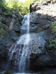 Asao Falls and its surroundings