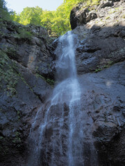 Asao Falls and its surroundings
