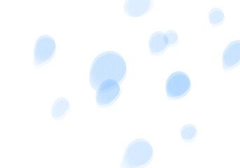 青い水玉模様の背景素材