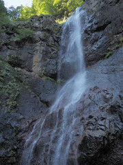 Asao Falls and its surroundings