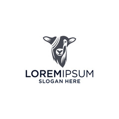 goat logo design