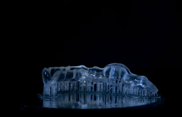 Guía quirúrgica diseñada e impresa en 3D