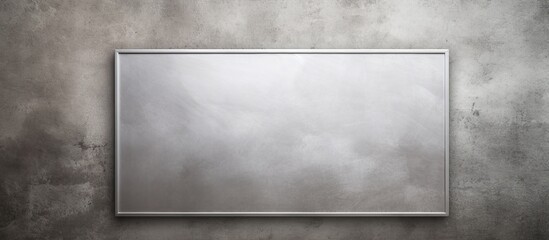The new abstract wallpaper features an isolated silver metal plate with a flat texture, forming a...