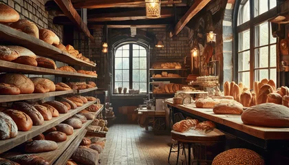 Deurstickers Old bakery © NizuCaCi