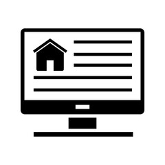 blogging activity, digital newspaper icon vector