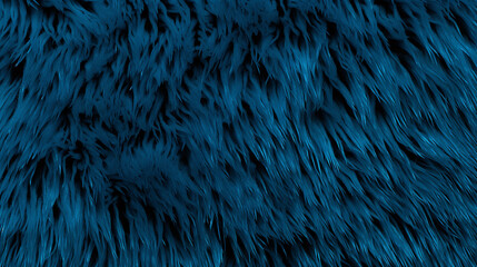Fototapeta premium The_blanket_of_furry_blue_fleece_fabric