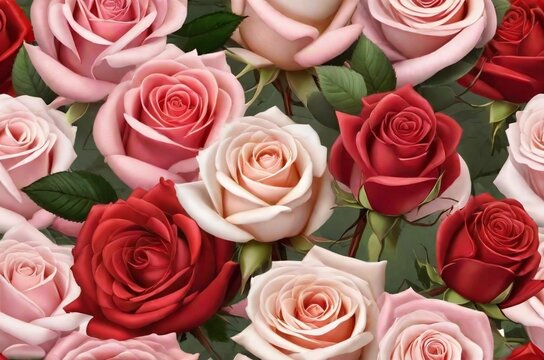 Bouquet of roses, Valentines_Day