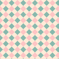 Colorful gingham seamless pattern.Christmas checkered tartan plaid repeat pattern.Geometric vector illustration background wallpaper