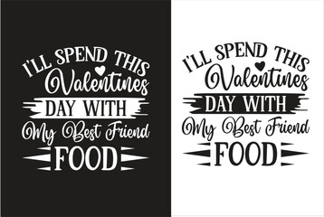 Typography anti valentine new creative designs for print on demand
