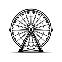 Ferris Wheel - obrazy, fototapety, plakaty