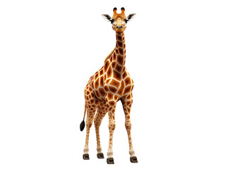 3D Stylized Giraffe