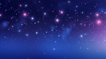 Starry sky abstract poster web page PPT background, digital technology background