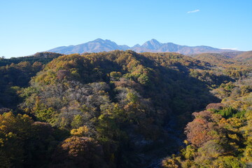 Autumn Landscape of Yatsugatake in Yamanashi, Japan - 日本 山梨県 八ヶ岳 紅葉