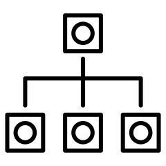 Consolidation Icon Element For Design