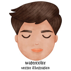 Man face, Facial mask, self care, Sheet mask, handsome 