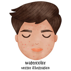 Man face, Facial mask, self care, Sheet mask, handsome 