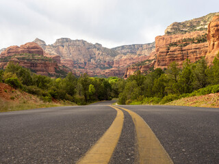 Scenic drive near Sedona, Arizona