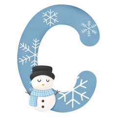 Christmas Alphabet C