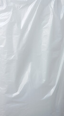 Plastic wrap texture, close up of plastic material for background used