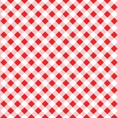 Gingham seamless pattern.Checkered tartan plaid repeat pattern in red.Geometric vector illustration background wallpaper