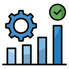 Performance Icon Element For Design