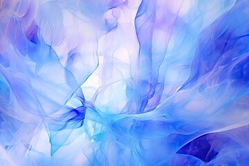 Electric Blue Festive Magic: Vintage Abstract Blurred Image